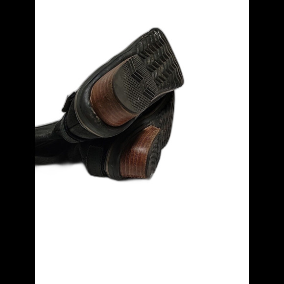 Sorel Slimboot Women's Sz 9.5 Tall Boot Black Suede Waterproof NL2108-010 Riding - Picture 5 of 6